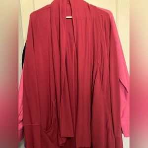 Athleta Pranayama 1X Red NWOT